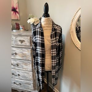 🖤EUC Rails Sawyer Plaid Button Down Shirt Dress